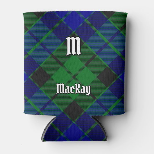 Clan MacKay Tartan Blikjeskoeler (Voorkant)