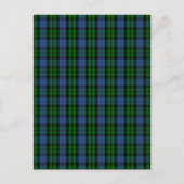 Clan MacKay Tartan Briefkaart (Voorkant)