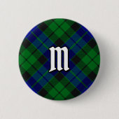 Clan MacKay Tartan Button (Voorkant)
