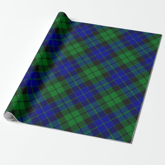 Clan MacKay Tartan Cadeaupapier (Uitgerold)