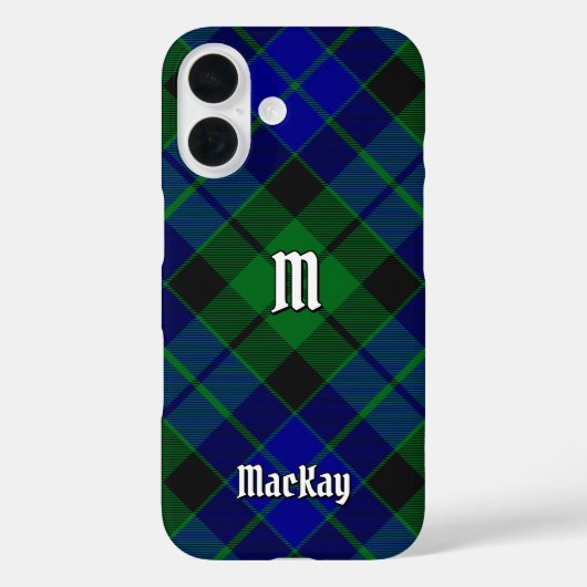 Clan MacKay Tartan Case-Mate iPhone Case (Achterkant)