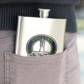 Clan MacKay Tartan Crest Flacon (Voorbeeld)
