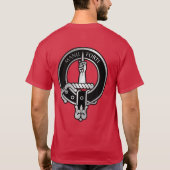 Clan MacKay Tartan Crest T-shirt (Achterkant)