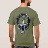 Clan MacKay Tartan Crest T-shirt (Achterkant)