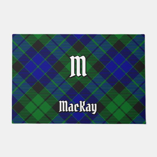 Clan MacKay Tartan Deurmat (Voorkant)