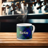 Clan MacKay Tartan Espresso Kop