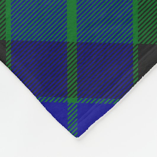 Clan MacKay Tartan Fleece Deken (Hoek)