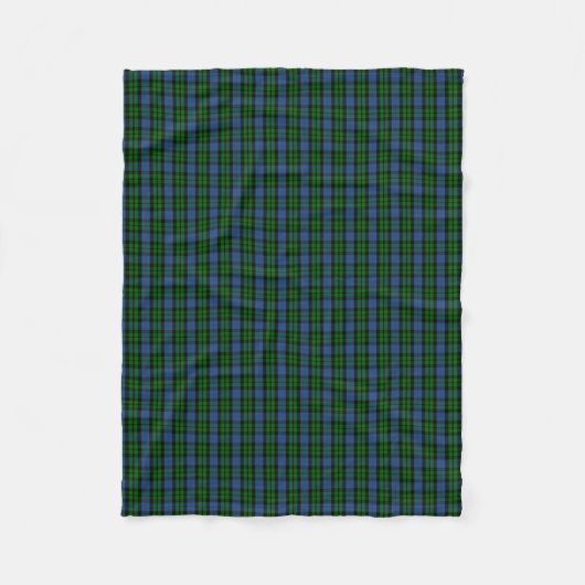 Clan MacKay Tartan Fleece Deken (Voorkant)