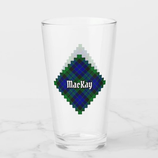 Clan MacKay Tartan Glas (Achterkant)