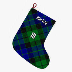 Clan MacKay Tartan Grote Kerstsok