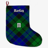 Clan MacKay Tartan Grote Kerstsok (Voorkant)