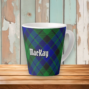 Clan MacKay Tartan Latte Mok