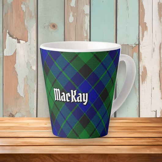 Clan MacKay Tartan Latte Mok