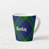 Clan MacKay Tartan Latte Mok (Rechterhoek)