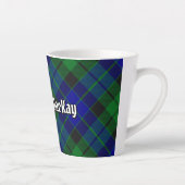 Clan MacKay Tartan Latte Mok (Rechts)