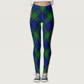 Clan MacKay Tartan Leggings (Voorkant)