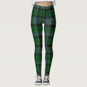 Clan Mackay Tartan Leggings (Voorkant)