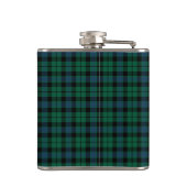 Clan MacKay Tartan Monogram Heupfles (Achterkant)