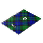 Clan MacKay Tartan Notitieboek (Linkerzijde)
