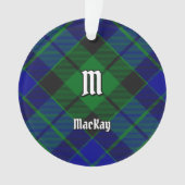 Clan MacKay Tartan Ornament (voorkant)