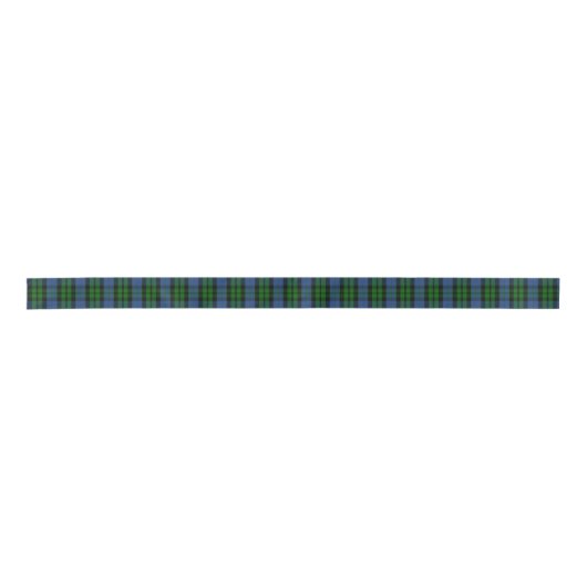 Clan MacKay Tartan Satijnen Lint (Voorkant)