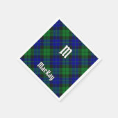 Clan MacKay Tartan Servet (Hoek)
