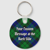 Clan MacKay Tartan Sleutelhanger (Achterkant)