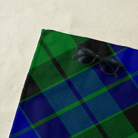 Clan MacKay Tartan Strandlaken (In situ)