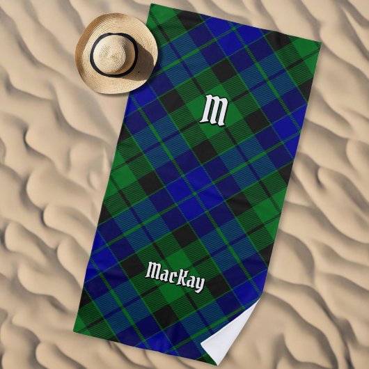 Clan MacKay Tartan Strandlaken