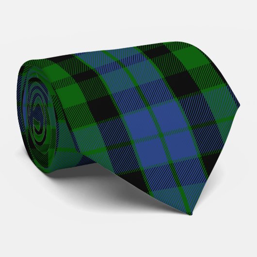 Clan MacKay Tartan Stropdas (Opgerold)