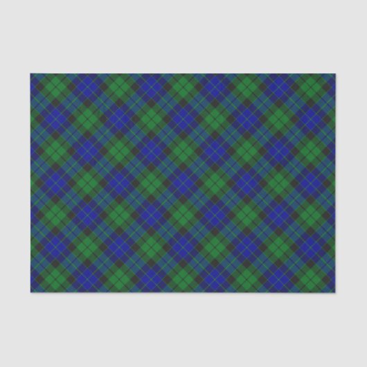 Clan MacKay Tartan Tissuepapier (Voorkant)
