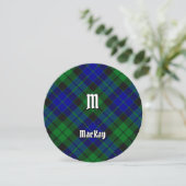 Clan MacKay Tartan uitnodiging (Staand voorkant)
