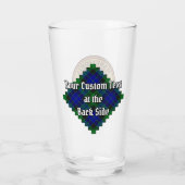 Clan MacKay Wapen over Tartan Glas (Achterkant)