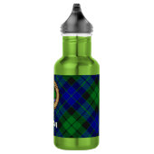 Clan MacKay Wapen over Tartan Waterfles (Rechts)