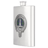 Clan MacKay Wapen & Tartan Flacon (Links)
