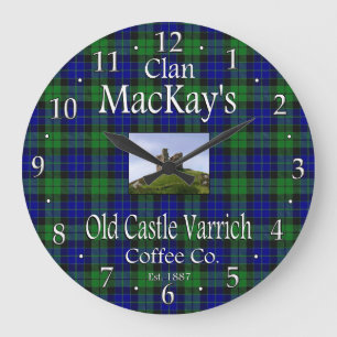Clan MacKay's Old Castle Varrich Coffee Co. Grote Klok