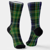Clan MacKellar Tartan Pset Sokken (Gebogen)