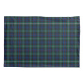 Clan Mackenzie Blauw en Groen Schots Plaid Kussensloop (Achterkant)