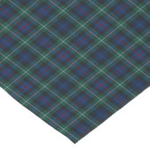 Clan Mackenzie Blauw en Groen Schots Tartan Korte Tafelloper (Hoek)