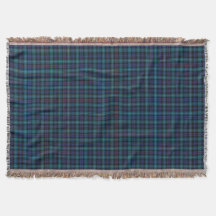 Clan Mackenzie Blauw en Turquoise Modern Tartan