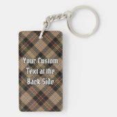 Clan MacKenzie Crest AcrylSleutelhanger Sleutelhanger (achterkant)
