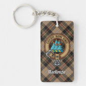 Clan MacKenzie Crest AcrylSleutelhanger Sleutelhanger (Voorkant)