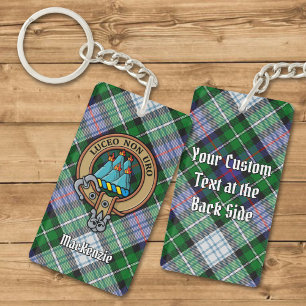 Clan MacKenzie Crest AcrylSleutelhanger Sleutelhanger