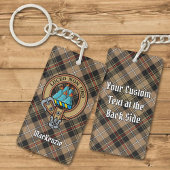 Clan MacKenzie Crest AcrylSleutelhanger Sleutelhanger