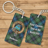 Clan MacKenzie Crest AcrylSleutelhanger Sleutelhanger