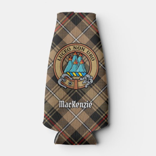 Clan MacKenzie Crest Bottle Cooler (Voorkant)