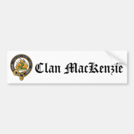 Clan MacKenzie Crest Bumpersticker