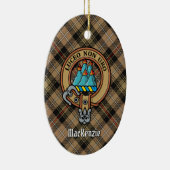 Clan MacKenzie Crest Ceramic Ornament (Rechts)