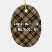 Clan MacKenzie Crest Ceramic Ornament (Achterkant)