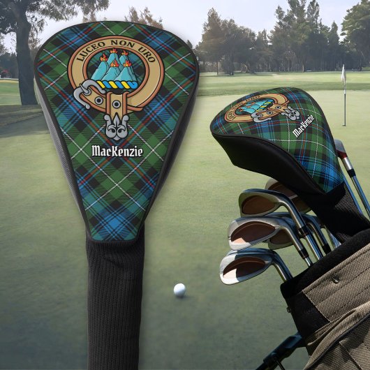 Clan MacKenzie Crest Golf Head Hoesje Golfheadcover